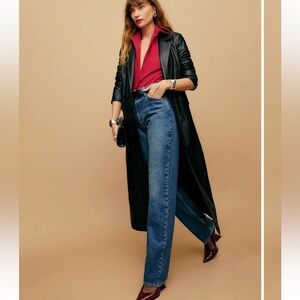 Reformation Abby High Rise Straight Jean